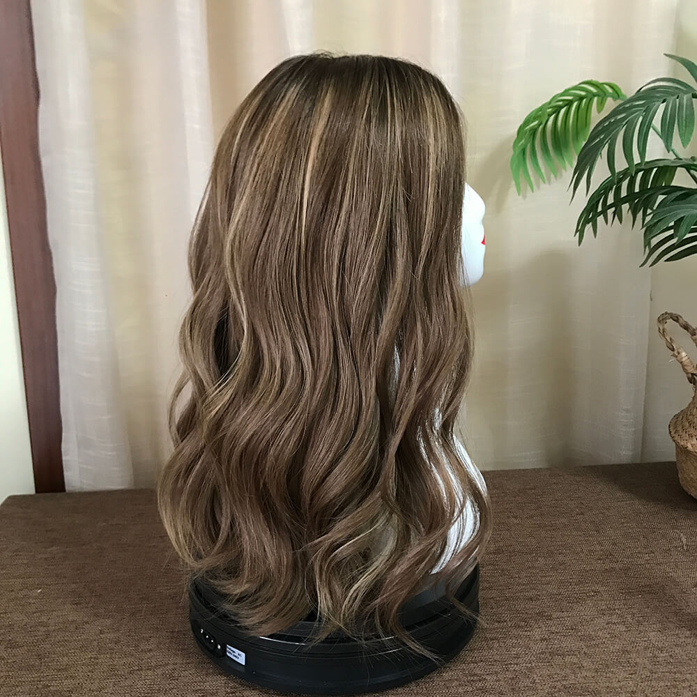 Pretty Roots Kosher Glam Brazilian Hair Wig Lace Top Jewish Sheitels