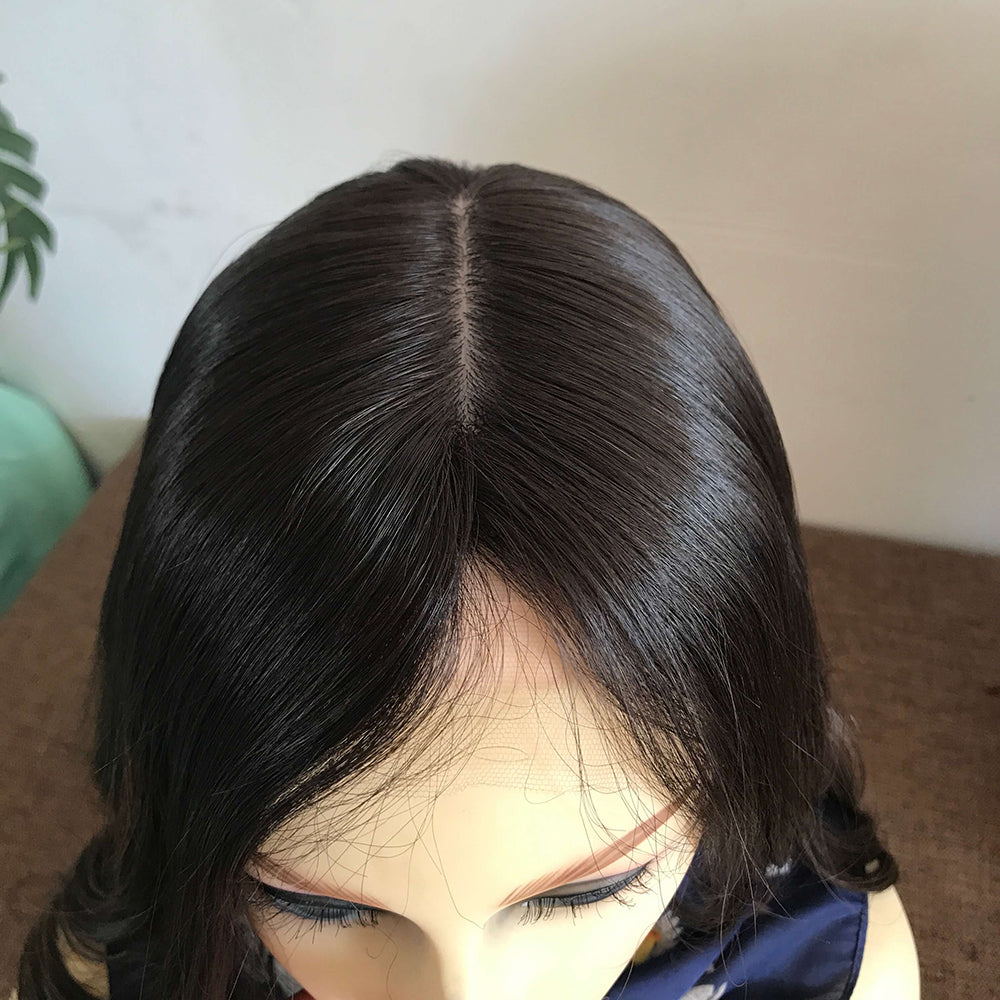 Lace Front Exquisite Women's Wig with Jewish Styling in Virgin Human Hair