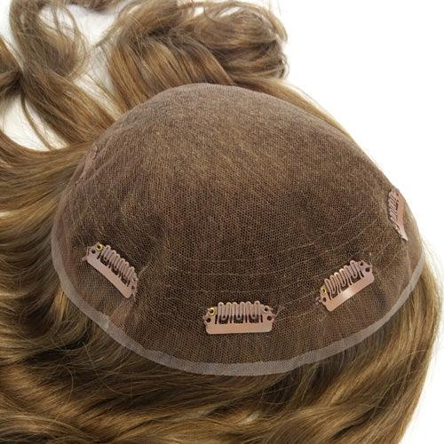 Full Lace Women Topper Hairpieces - Double Show Hair