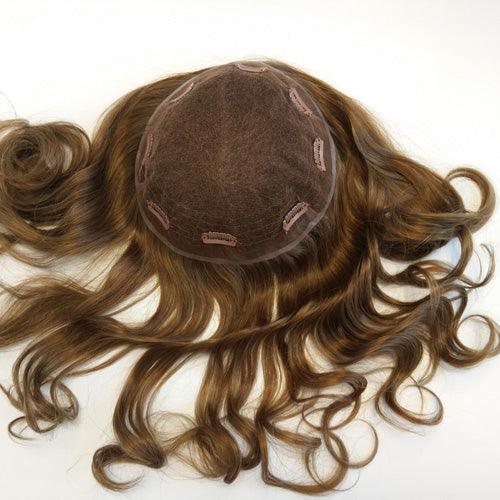 Full Lace Women Topper Hairpieces - Double Show Hair