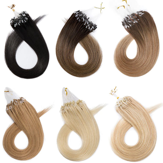 100g Micro Loop Human Hair Extensions - Double Show Hair
